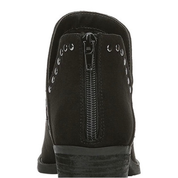 Carlos by Carlos Santana Black Suede Stud Booties - Size 6 - New in Box - Picture 4 of 5